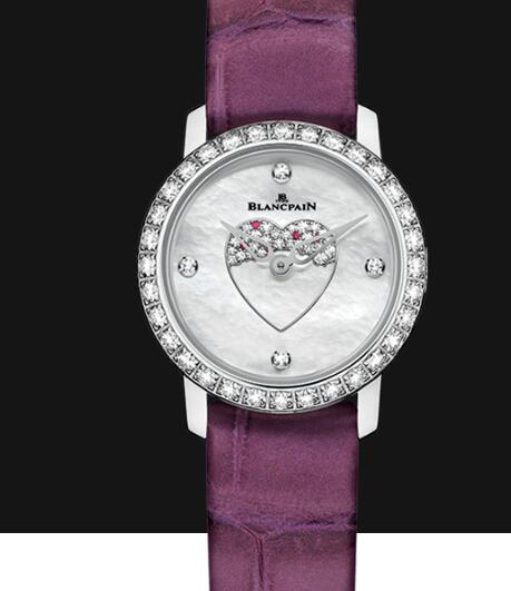 Review Blancpain Watches for Women Cheap Price Ladybird Ultraplate Replica Watch 0063E 1954 55A - Click Image to Close